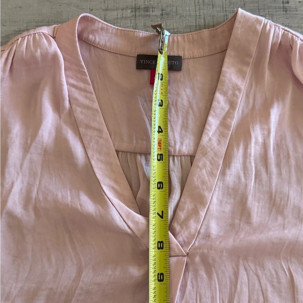 Vince Camuto Light Pink Sleeveless Blouse Size XSmall - Picture 6 of 8